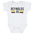 Pittsburgh Pirates Bryan Reynolds Kids Baby Onesie Kids Baby Onesie 500 LEVEL White 6M Kids Baby Onesie