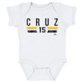 Pittsburgh Pirates Oneil Cruz Kids Baby Onesie Kids Baby Onesie 500 LEVEL   