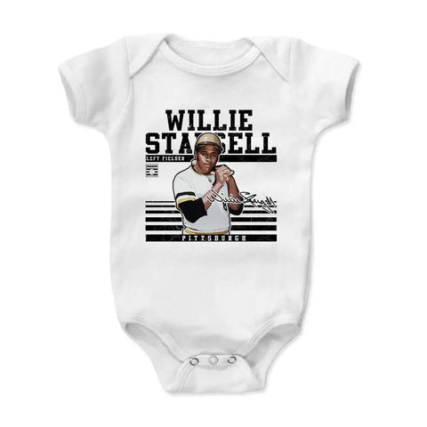 Pittsburgh Pirates Willie Stargell Kids Baby Onesie Kids Baby Onesie 500 LEVEL   