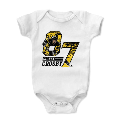 Pittsburgh Penguins Sidney Crosby Kids Baby Onesie Kids Baby Onesie 500 LEVEL   