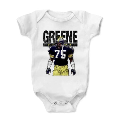 Joe Greene Sketch K Kids Baby Onesie Kids Baby Onesie 500 LEVEL   