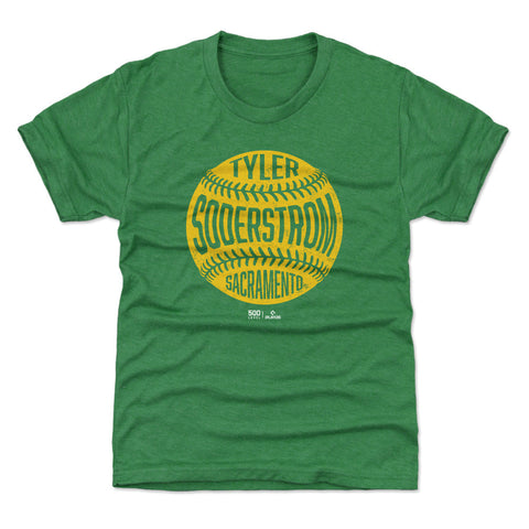 Tyler Soderstrom Sacramento Vintage Baseball WHT