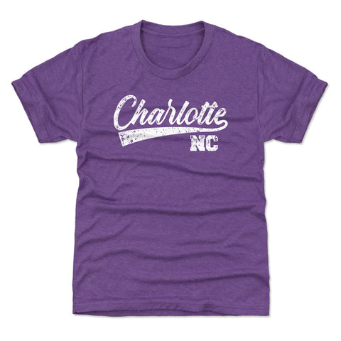 Charlotte North Carolina City Script WHT