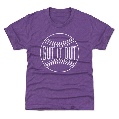 Gut It Out Foundation Baseball WHT
