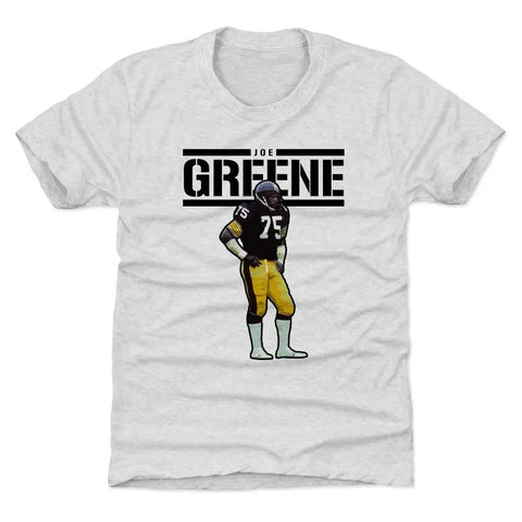 Joe Greene Play K Kids T-Shirt Kids T-Shirt 500 LEVEL Tri Ash XS (4-5) Kids T-Shirt