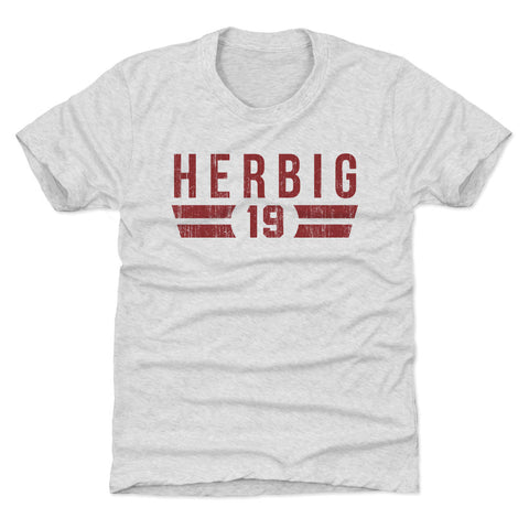 Nick Herbig College Font Kids T-Shirt Kids T-Shirt 500 LEVEL   