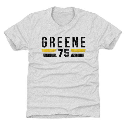 Joe Greene Font K Kids T-Shirt Kids T-Shirt 500 LEVEL Tri Ash XS (4-5) Kids T-Shirt