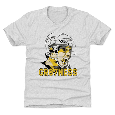 Pittsburgh Penguins Sidney Crosby Kids T-Shirt Kids T-Shirt 500 LEVEL Tri Ash XS (4-5) Kids T-Shirt