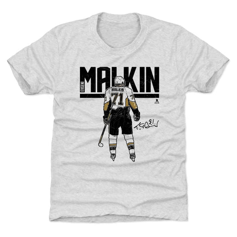 Pittsburgh Penguins Evgeni Malkin Kids T-Shirt Kids T-Shirt 500 LEVEL Tri Ash XS (4-5) Kids T-Shirt