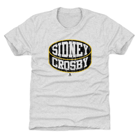 Pittsburgh Penguins Sidney Crosby Kids T-Shirt Kids T-Shirt 500 LEVEL Tri Ash XS (4-5) Kids T-Shirt