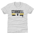 Pittsburgh Pirates Willie Stargell Kids T-Shirt Kids T-Shirt 500 LEVEL Tri Ash XS (4-5) Kids T-Shirt