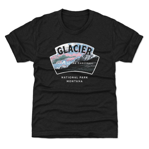 Glacier National Park Montana Shield WHT