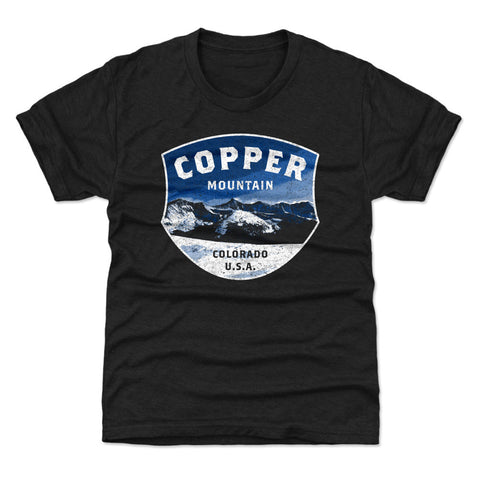 Copper Mountain Colorado Shield WHT