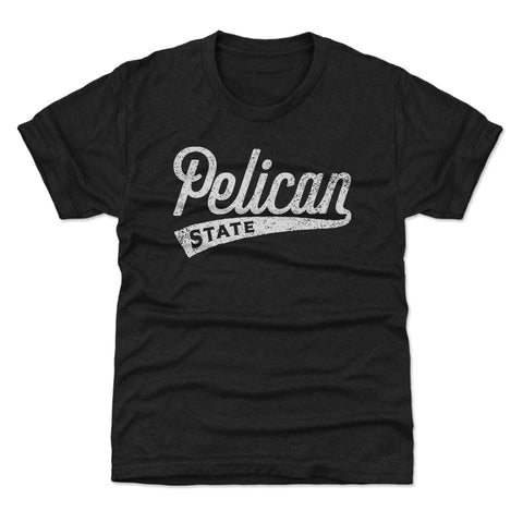 Louisiana Pelican State Script WHT