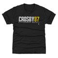 Pittsburgh Penguins Sidney Crosby Kids T-Shirt Kids T-Shirt 500 LEVEL Tri Black YXS Kids T-Shirt