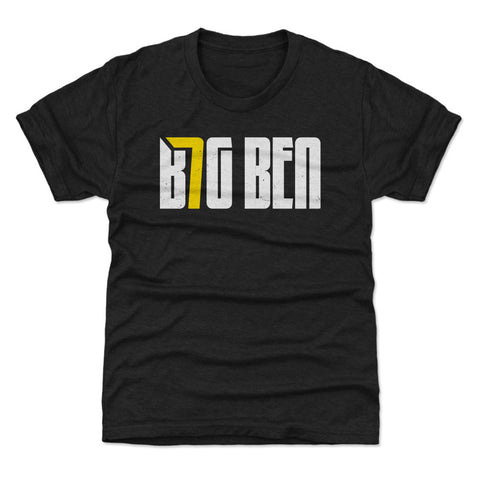 Pittsburgh Big Ben Number  Kids T-Shirt Kids T-Shirt 500 LEVEL   