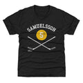 Ulf Samuelsson Pittsburgh 5 Sticks  Kids T-Shirt Kids T-Shirt 500 LEVEL   