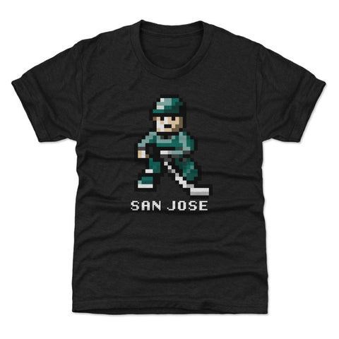 San Jose Hockey 8-bit WHT