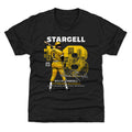 Pittsburgh Pirates Willie Stargell Kids T-Shirt Kids T-Shirt 500 LEVEL Tri Black YXS (4-5) Kids T-Shirt