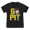 Pittsburgh Penguins Evgeni Malkin Kids T-Shirt Kids T-Shirt 500 LEVEL Tri Black XS (4-5) Kids T-Shirt