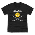 Pittsburgh Penguins Evgeni Malkin Kids T-Shirt Kids T-Shirt 500 LEVEL Tri Black YXS (4-5) Kids T-Shirt