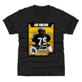 Joe Greene Card  Kids T-Shirt Kids T-Shirt 500 LEVEL Tri Black YXS (4-5) Kids T-Shirt