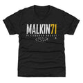 Pittsburgh Penguins Evgeni Malkin Kids T-Shirt Kids T-Shirt 500 LEVEL Tri Black YXS Kids T-Shirt