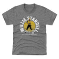 Pittsburgh Pirates Willie Stargell Kids T-Shirt Kids T-Shirt 500 LEVEL Tri Gray XS (4-5) Kids T-Shirt