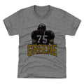 Joe Greene LIB K Kids T-Shirt Kids T-Shirt 500 LEVEL Tri Gray XS (4-5) Kids T-Shirt