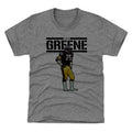 Joe Greene Play K Kids T-Shirt Kids T-Shirt 500 LEVEL Tri Gray XS (4-5) Kids T-Shirt