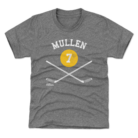 Joe Mullen Pittsburgh 7 Sticks  Kids T-Shirt Kids T-Shirt 500 LEVEL   