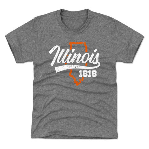 Illinois State Map Script WHT