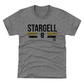 Pittsburgh Pirates Willie Stargell Kids T-Shirt Kids T-Shirt 500 LEVEL Tri Gray XS (4-5) Kids T-Shirt