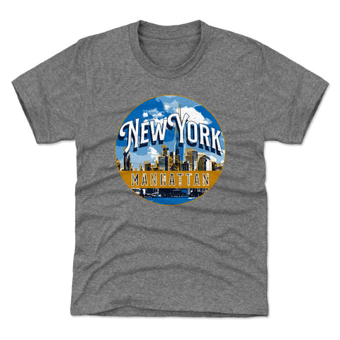 Manhattan New York Pin WHT