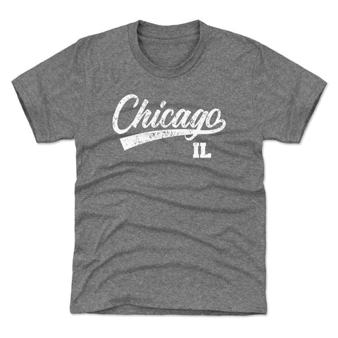 Chicago Illinois City Script WHT