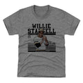 Pittsburgh Pirates Willie Stargell Kids T-Shirt Kids T-Shirt 500 LEVEL Tri Gray XS (4-5) Kids T-Shirt