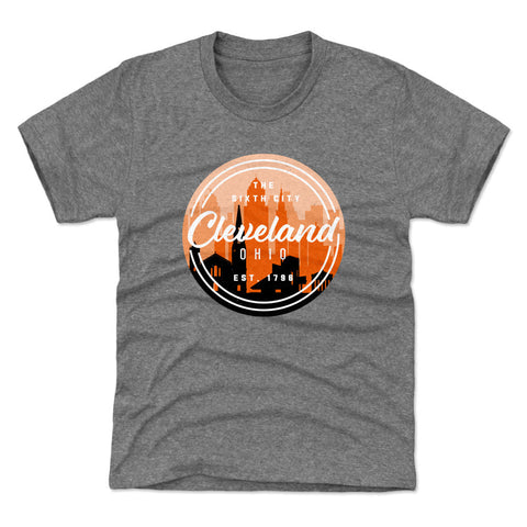 Cleveland Ohio Cityscape WHT