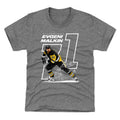 Pittsburgh Penguins Evgeni Malkin Kids T-Shirt Kids T-Shirt 500 LEVEL Tri Gray XS (4-5) Kids T-Shirt