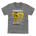 Pittsburgh Pirates Willie Stargell Kids T-Shirt Kids T-Shirt 500 LEVEL Tri Gray YXS (4-5) Kids T-Shirt