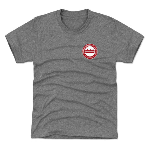 Washington D.C. State Flag Emblem WHT