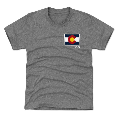 Colorado State Flag Silhouette WHT