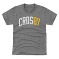 Pittsburgh Penguins Sidney Crosby Kids T-Shirt T-Shirt 500 LEVEL Tri Gray YXS Kids T-Shirt