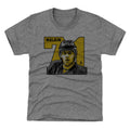 Pittsburgh Penguins Evgeni Malkin Kids T-Shirt Kids T-Shirt 500 LEVEL Tri Gray XS (4-5) Kids T-Shirt