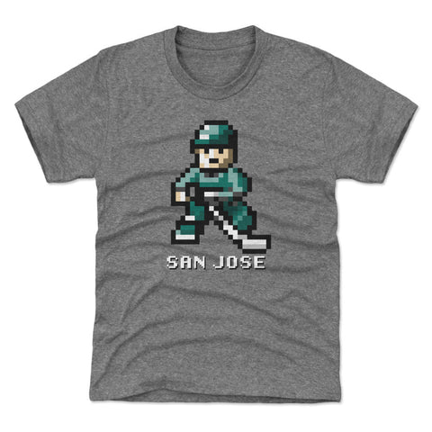 San Jose Hockey 8-bit WHT