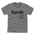 Pittsburgh Pirates Bryan Reynolds Kids T-Shirt Kids T-Shirt 500 LEVEL Tri Gray YXS Kids T-Shirt