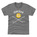 Sergei Gonchar Pittsburgh 55 Sticks  Kids T-Shirt Kids T-Shirt 500 LEVEL   