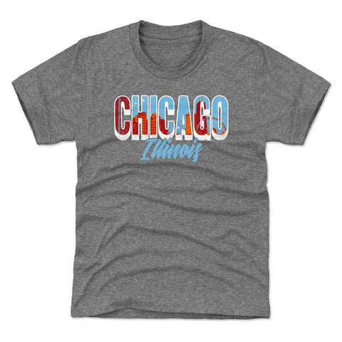 Chicago Illinois City Font WHT