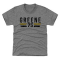 Joe Greene Font K Kids T-Shirt Kids T-Shirt 500 LEVEL Tri Gray XS (4-5) Kids T-Shirt