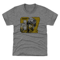 Pittsburgh Penguins Sidney Crosby Kids T-Shirt Kids T-Shirt 500 LEVEL Tri Gray XS (4-5) Kids T-Shirt