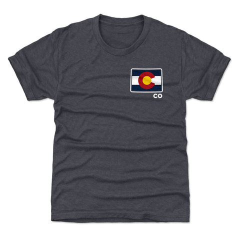 Colorado State Flag Silhouette WHT
